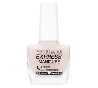 Maybelline New York Make-Up Nailpolish Express Manicure Vernis à ongles French Manucure Rose/durcisseur pour ongles renforcés au look français naturel, 1 x 10 ml