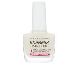 Maybelline New York Maquillage Nail Polish Vernis à ongles Express Manicure rainure Stylo/BASECOAT Vernis à ongles pour ongles lisses, 1 x 10 ml