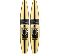 Maybelline New York Mascara Volume Express The Colossal Big Shot Daring Noir 9,5 ml (Lot de 2)