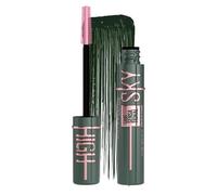 MAYBELLINE NEW YORK - Sky High Cils Sensational - Mascara Volume & Longueur - Brosse Flexible - Enrichi En Extraits De Bambou & De Fibres - Green Altitude - 7,2 ml