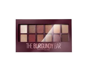 Maybelline New York Palette Fards Paupières Burgundy Bar 12 Couleurs | 13 styles différents, Effet mat ou scintillant, Applicateur ultra-facile, Teintes bordeaux tendance