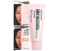 Maybelline New York - Perfecteur de Teint Matifiant 4-en-1 Multi-Usages - Fond de Teint Instant Anti Age Perfector - Teinte : 02 LIGHT MEDIUM - Contenance : 30 ml