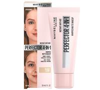 Maybelline New York - Perfecteur de Teint Matifiant 4-en-1 Multi-Usages - Fond de Teint Instant Anti Age Perfector - Teinte : 01 LIGHT - Contenance : 30 ml