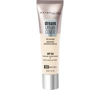 Maybelline New York - Perfecteur de Teint - Protection Anti-UV & Anti-Pollution - Dream Urban Cover - Teinte : Ivoire Nude (100) - 30 ml