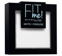 Maybelline New-York - Poudre Compacte Fit Me Matte & Poreless - Peaux normales a grasses - 90 Teinte Universelle - 9 g - Lot de