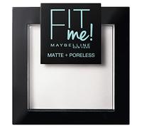 Maybelline Fit Me Matt+Poreless Poudre compacte 9 g Nr. 90 - Translucent