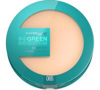 Maybelline New York - Poudre de Teint Matifiante - Enrichie en Beurre de Mangue Fouetté - 97% d'Ingrédients d'Origine Naturelle - Blurry Skin Green Edition - Teinte : 065 - Contenance : 9g