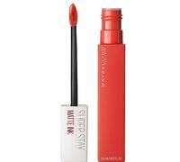 Maybelline New York, Rouges à lèvres + gloss, Encre mate Super Stay (25 Héroïne)