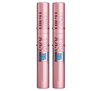 Maybelline New York - Sky High - Lash Sensational - Lot de 2 mascaras waterproof pour des cils plus longs et plus volumineux, noir