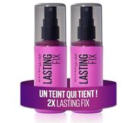 Maybelline New York Spray fixateur Tenue 16H Transparent – Lot de 2 100 ml