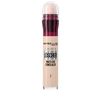 Maybelline New York Stylo de correcteur, effet anti-âge instantané, effaceur avec micro-applicateur effaçable, n° 02 Nude, 6,8 ml