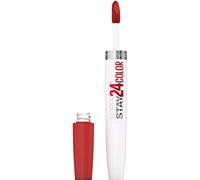 Maybelline New York SuperStay 24 Rouge à lèvres liquide longue durée 2 niveaux et baume à lèvres, couleur résistante aux chocs, finition satinée, rêve bronzé, 1 pièce (1 pièce)