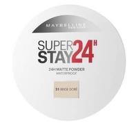 Maybelline New York Superstay 24H - Poudre compacte waterproof Nude 21 Beige Doré - 9 g