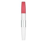 Maybelline New York Superstay 24H Rouge à Lèvres Longue Tenue Rose Dust 185 | Formule micro-flex, Baume enrichi vitamine E, Sans transfert ni ternissement, Hydratation et brillance, Fini satiné confort