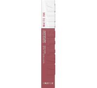 Maybelline New York Superstay Matte Ink Rouge à Lèvres Mat Soloist 5ml | Tenue 16h sans transfert, Pigments hautement concentrés, Fini mat velouté, Technologie encre élastique