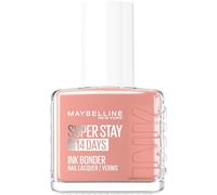 Maybelline New York - Vernis à Ongles Coloré Longue Tenue - Couleurs Intenses et Pigmentées - Renforce les Ongles Abîmés - Superstay Ink Bonder - Teinte : Rose Poudré 130-12 ml