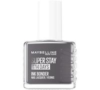 Maybelline New York - Vernis à Ongles Coloré Longue Tenue - Couleurs Intenses et Pigmentées - Renforce les Ongles Abîmés - Superstay Ink Bonder - Teinte : Skyline Steel 942-12 ml