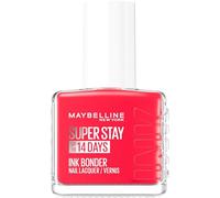 Maybelline New York - Vernis à Ongles Coloré Longue Tenue - Couleurs Intenses et Pigmentées - Renforce les Ongles Abîmés - Superstay Ink Bonder - Teinte : Rose Salsa 490-12 ml