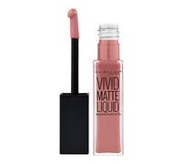 Maybelline New York Vivid Rouge à lèvres liquide mat 50 nude thrill 1 pièce (1 x 8 ml)