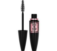 Maybelline New York Volum' Express Over The Top Mascara Longueur Noir | Brosse capture racine à pointe, Résiste toute la journée, Ne coule pas ne s'effrite pas, Regard impactant ouvert