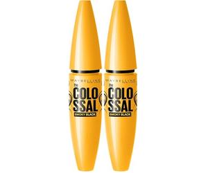 Maybelline New York Volum' Express The Colossal Smoky Black Eyes Mascara 10.7 ml (Lot de 2)