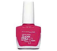 Gemey Maybelline Vernis à ongles Superstay 7 jours Effet gel Teinte 490 Hot Salsa Rouge