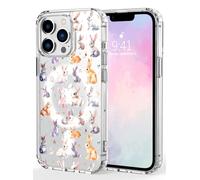 MAYCARI Coque Magnétique pour iPhone 12 Mini, Compatible avec MagSafe, Résistant au Jaunissement, étui Magnétique avec Motif Mignon D'Lapin pour Filles et Femmes pour iPhone 12 Mini