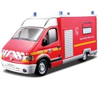 Maycheong 1/43 Renault Master M - Pompiers des Yvelines - Présentoir 24 pièces