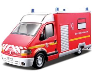 Maycheong 1/43 Renault Master M - Pompiers des Yvelines - Présentoir 24 pièces