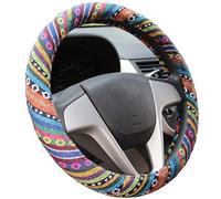Mayco Bell 2017 Couvre-volants Caches de Volant Style Ethnique Grossier Tissu Lin Couvercle du Volant (D)
