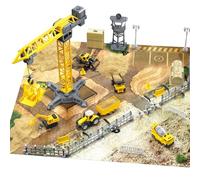 Maycoly Jouets pour Enfants de 3 Ans et Plus : véhicules de Construction, mélangeuse de béton, excavatrice, Camion-citerne, Chargeur, Tracteur, Cadeaux pour garçons de 3 à 7 Ans.