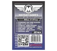 Mayday Games – Protège-cartes Premium Standard USA 56 x 87 mm – Lot de 50