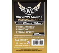 Mayday Games - 331682-50 Premium 80 X 120 Black Backed Magnum Board Game Sleeves - Dixit