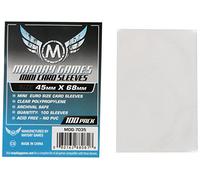 Lot De 100 Protège-Cartes Mini 45x68mm