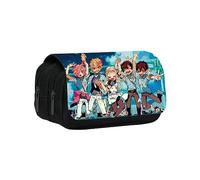 MayDee Boîte à Crayons Toilet-Bound Hanako-Kun Trousse à Crayons Imprimée à Double Fermeture éclair Coffret De Papeterie pour Les élèves des écoles Primaires Et Secondaires (D)
