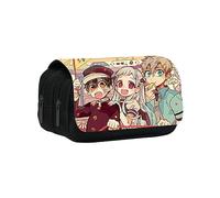 MayDee Boîte à Crayons Toilet-Bound Hanako-Kun Trousse à Crayons Imprimée à Double Fermeture éclair Coffret De Papeterie pour Les élèves des écoles Primaires Et Secondaires (A)