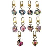 MayDee Hellu Boss Porte-clés Helluva Chibi Figurine Porte-clés, 10 Porte-clés en métal Pour les Fans