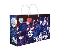 MayDee Lot de 18 pièces Blue Lock Périphériques Cadeau, Blue Lock Anime Fanzine Figurine Poster Carte de Collection Broche... pour Collection de Fans Affichage