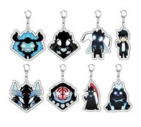 MayDee Solo Level - Porte-clés Solo Levelings - Figurine Chibi - 8 porte-clés en acrylique - Pour les fans, multicolore, Medium