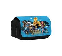 MayDee Trousse à Crayons Z-lda étui à Crayons pour étudiants avec Double Fermeture à Glissière Boîte à Stylo Z-lda Étui à Stylos Imprimé Grande Capacité (A)