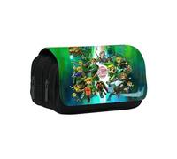 MayDee Trousse à Crayons Z-lda étui à Crayons pour étudiants avec Double Fermeture à Glissière Boîte à Stylo Z-lda Étui à Stylos Imprimé Grande Capacité (C)