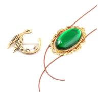 MayDee Violets Ever Garden Badge Collier 2 Pièces, Anime Figure Violets Accessoires De Cosplay Collier Et Broche