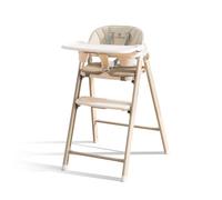 Maydolly Chaise haute pour bébé, 4-en-1 chaise haute portable, pliable | Facile à nettoyer, hauteur réglable sur 8 positions, avec harnais de sécurité, pliage en quelques secondes, jusqu'à 75 kg