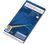 Mailmedia enveloppe offset blanche dl, sans fentre 22191 0