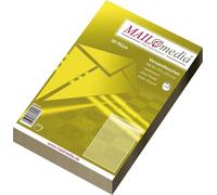 mayer-network 30002476 Enveloppes d'expédition recyclées - B5 , sans fenêtre, gommées, 90 g/qm, brun, 50 pièces