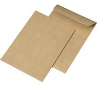 mayer-network 351307 Pochette à soufflet C5,pli 20mm,avec fond pointu,hk.avec ligne de couverture,sans fond,marron,110 g