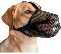 Mayerzon Muselière pour Chien fermée en Maille Douce avec Sangles réglables, empêche Les morsures, la Mastication et Le léchage, pour Chiens de Petite, Moyenne et Grande Taille, brevetée