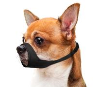 Mayerzon Short Snout Dog Muzzle for Small Medium Large Dog, Soft Muzzle for Chihuahua Shih Tzu American Bulldog for Grooming, Sturdy Oxford Mouth Guard Anti Biting Chewing