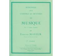 MAYEUR EDMOND - REPONSES AUX CAHIERS DE DEVOIRS VOL.1