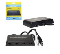 Mayflash Adaptateur Manette Nintendo Gamecube 4 Ports Pour Console De Jeux Wii U [Manette Non Incluse]
